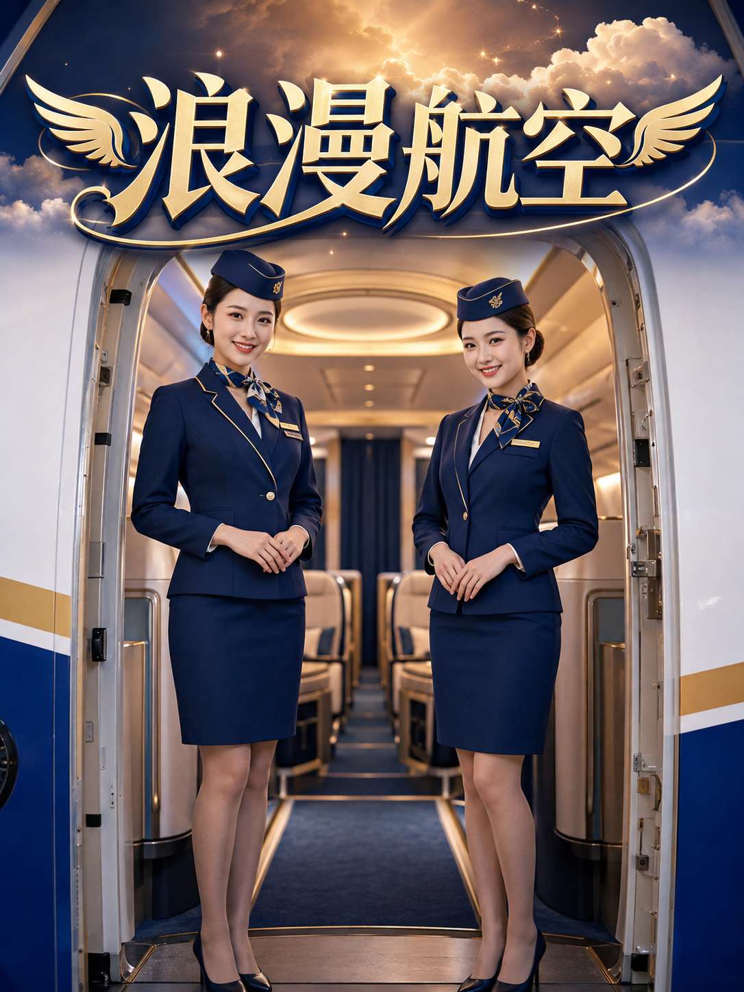 浪漫航空 海报