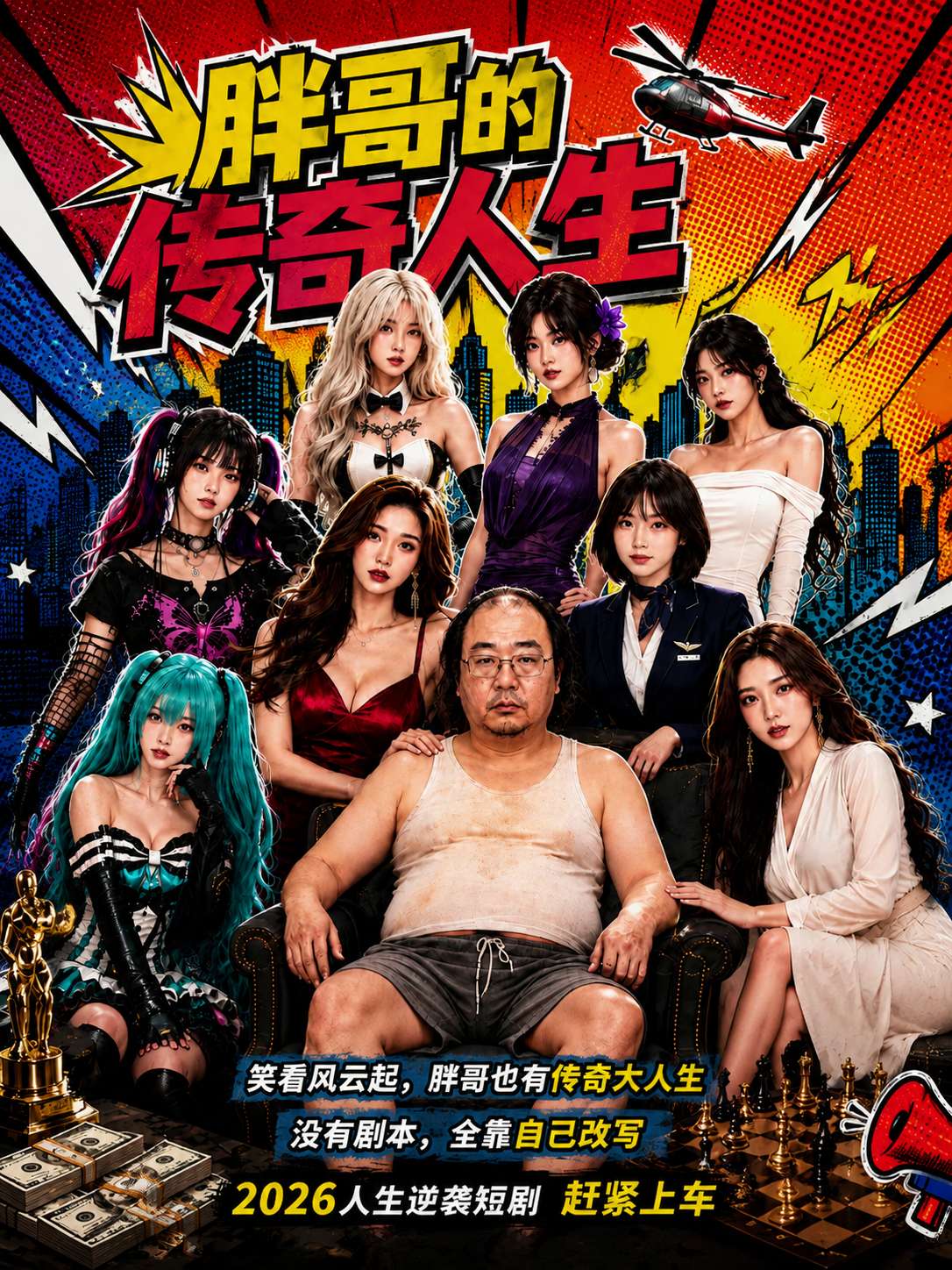 胖哥的传奇人生 海报