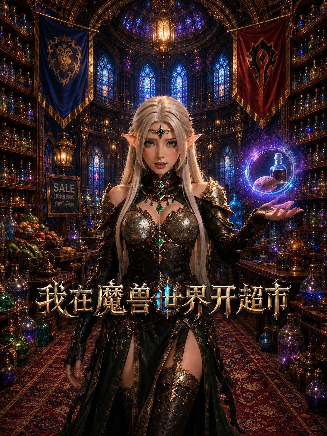我在魔兽世界开超市 海报