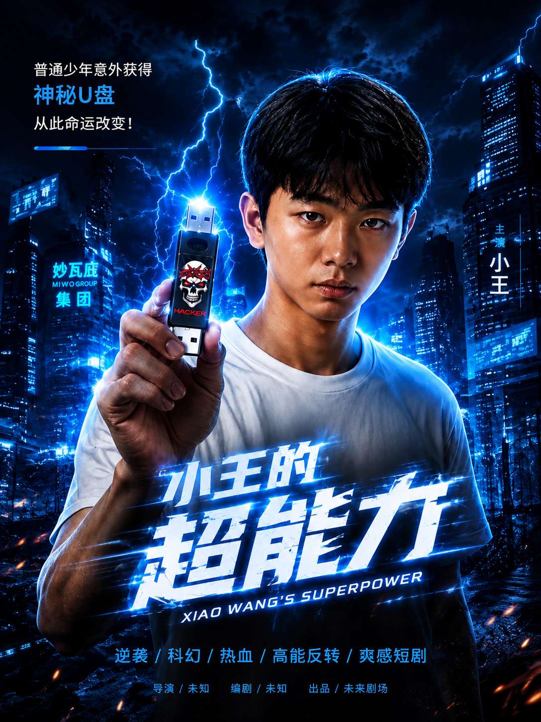 小王的超能力 海报