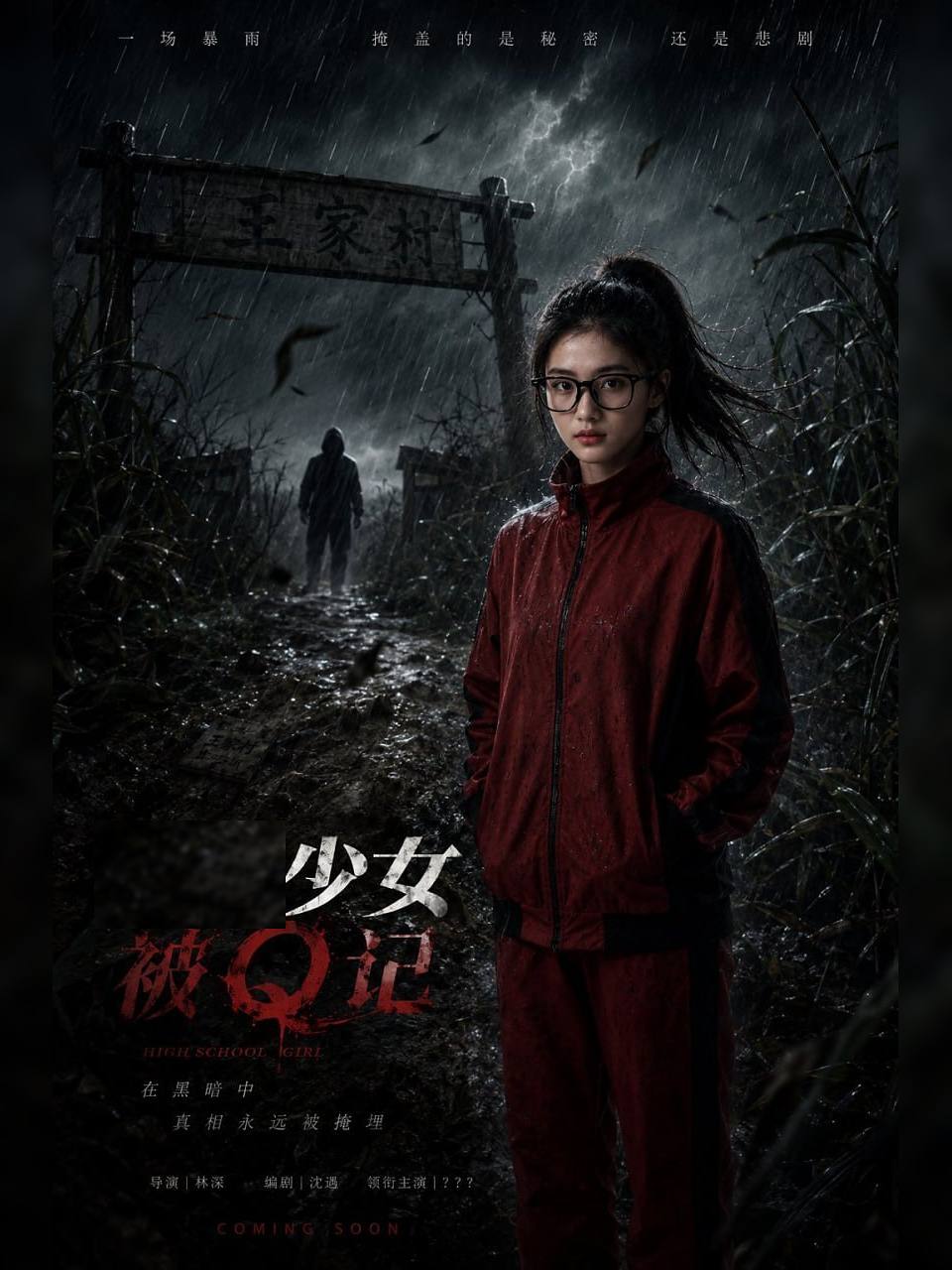 少女被Q记 海报