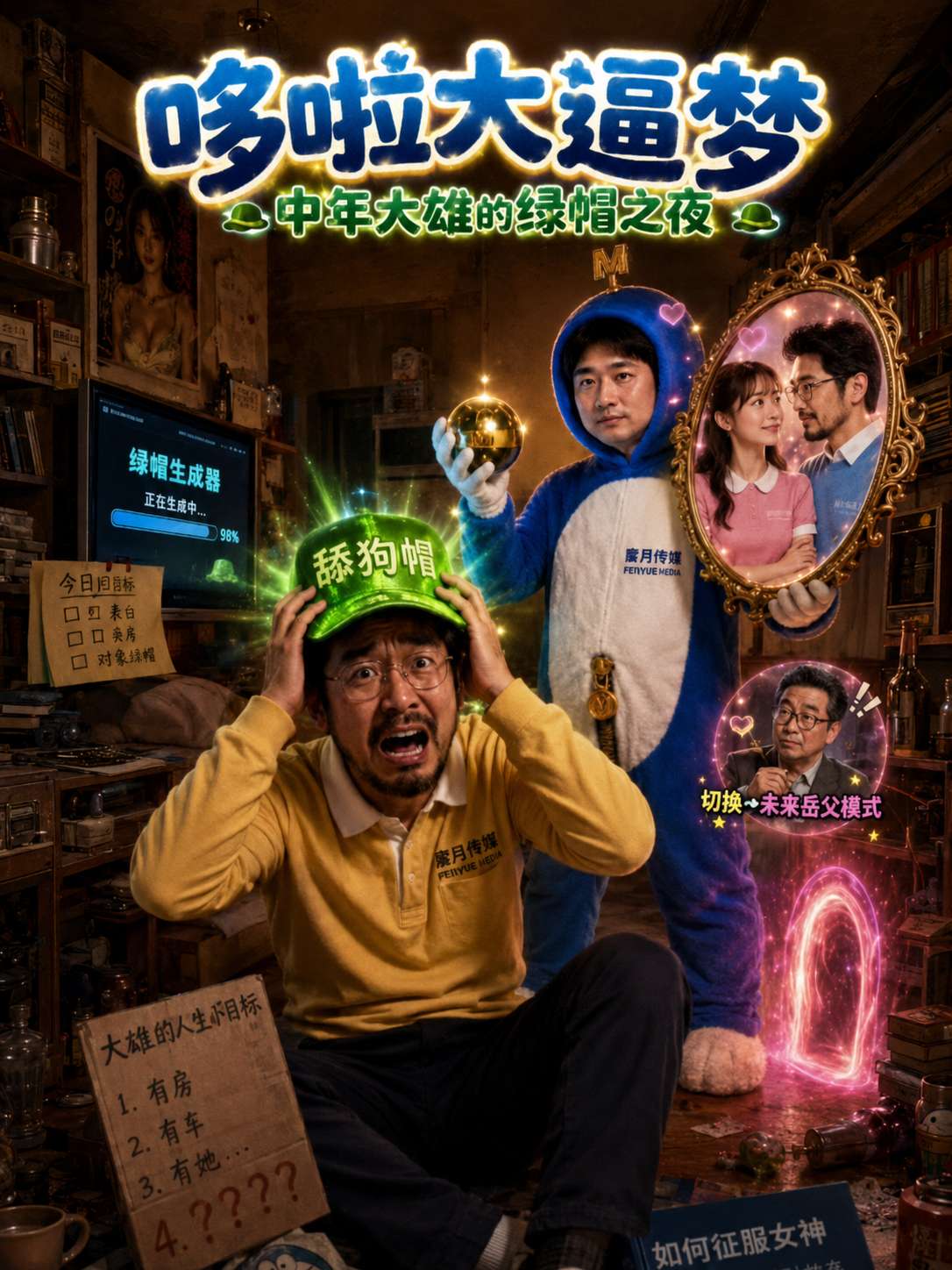 哆啦大逼梦 海报