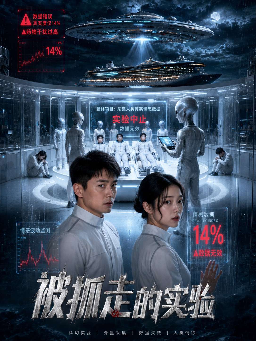 被抓走的实验 海报