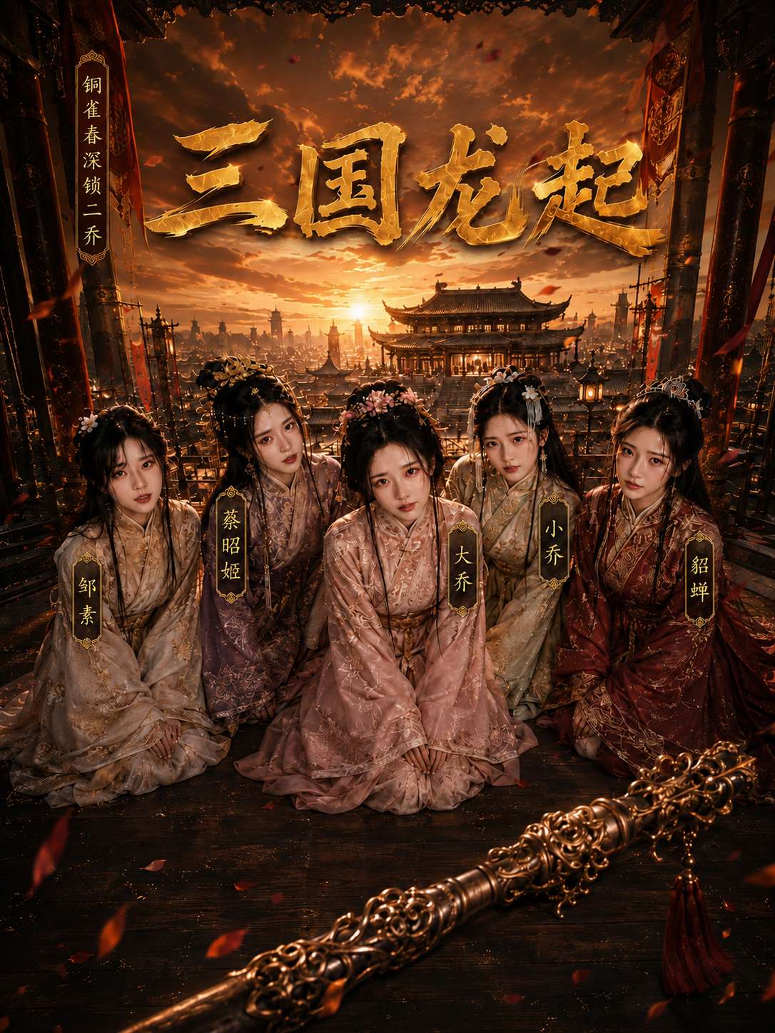 三国龙起 海报