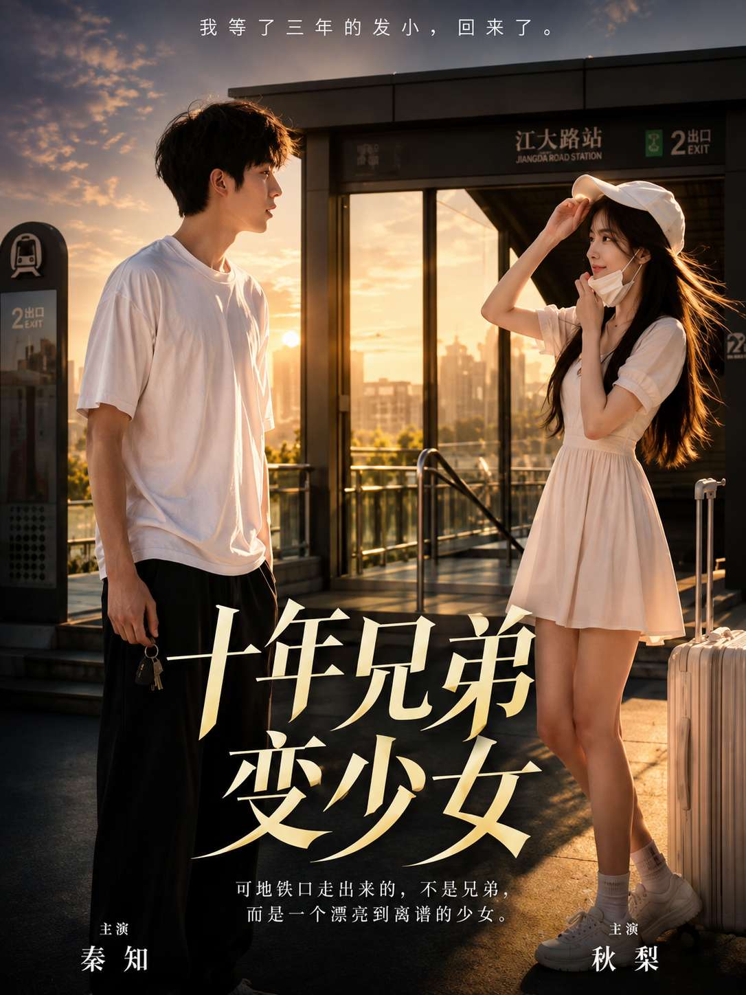 十年兄弟变少女 海报