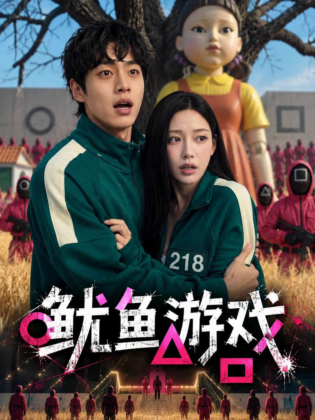 鱿鱼游戏 海报