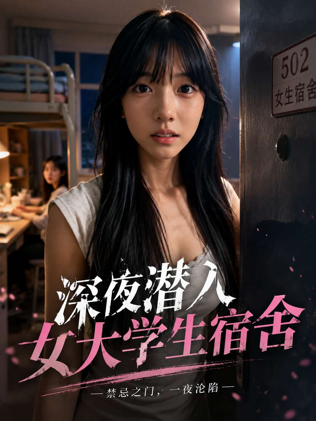 深夜潜入女大学生宿舍 海报