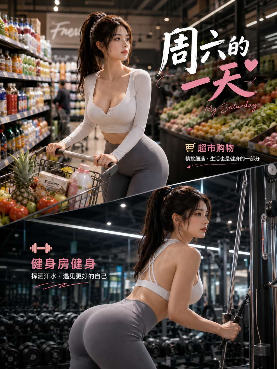 周六的一天 海报
