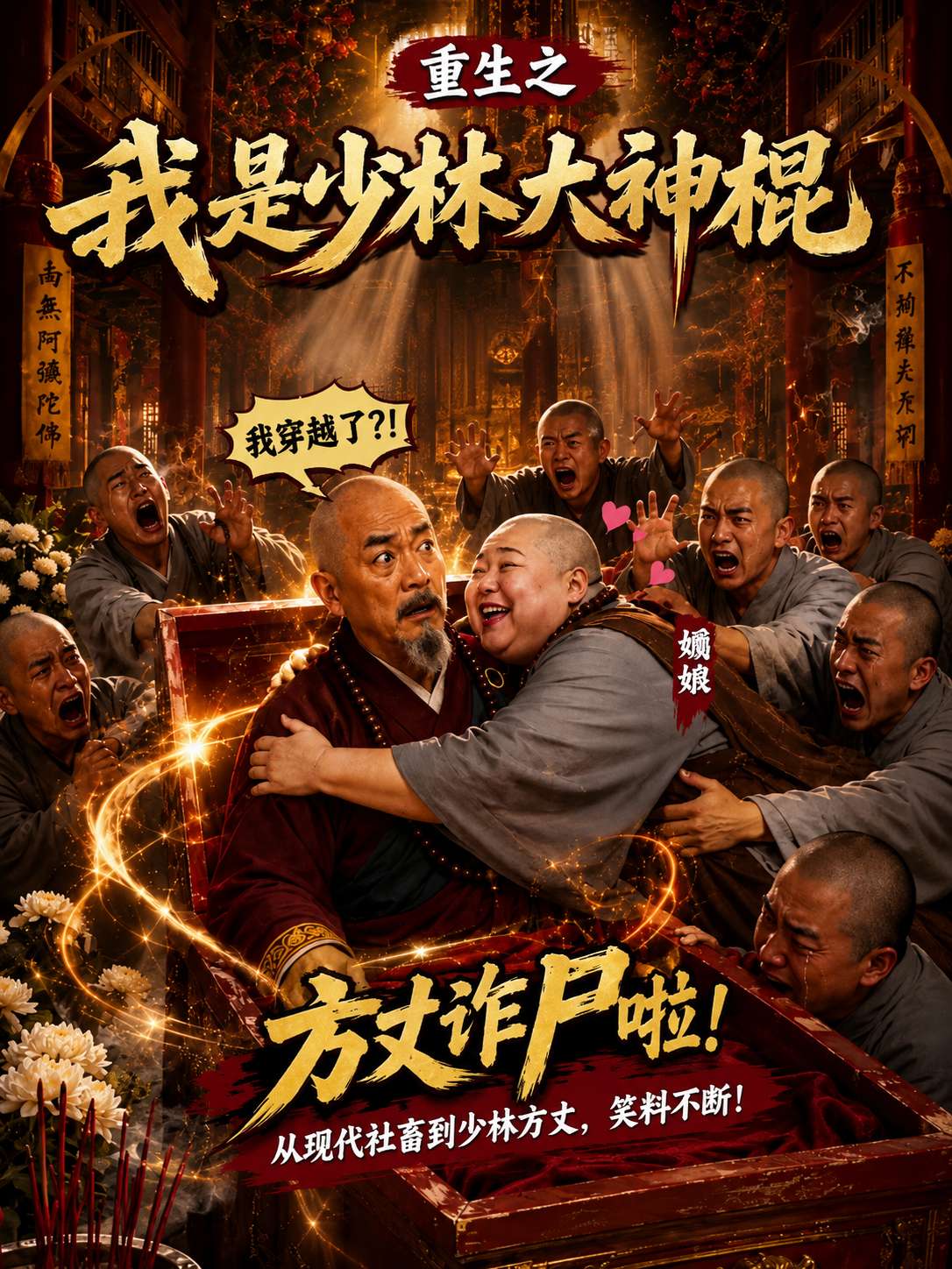 重生之我是少林大神棍 海报