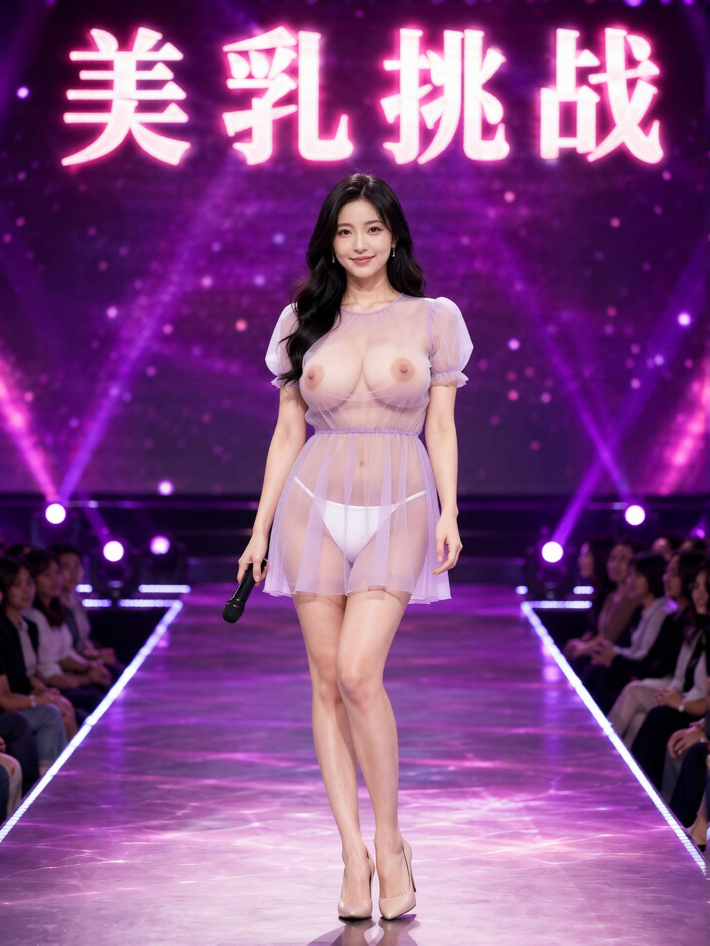 美乳挑战 海报