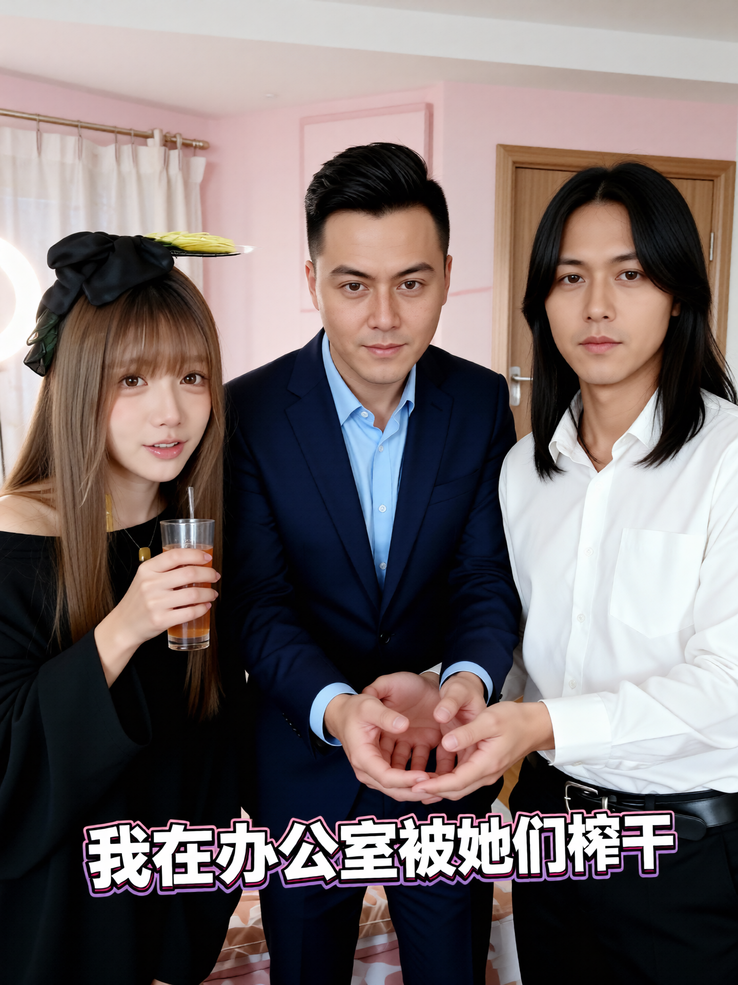 我在办公室被她们榨干 海报