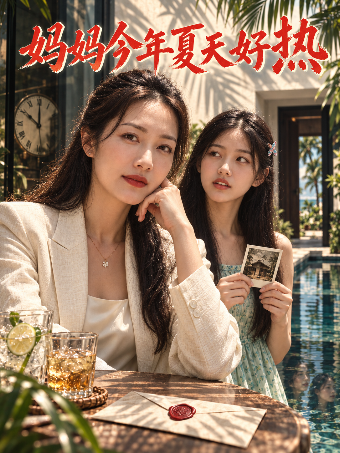 妈妈 今年夏天好热 海报